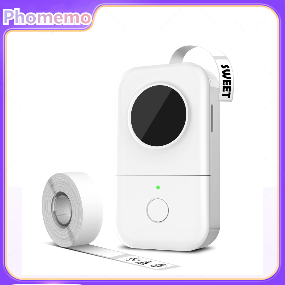 Sticker Label Template - Stampante portatile Wireless Bluetooth phommemo D30