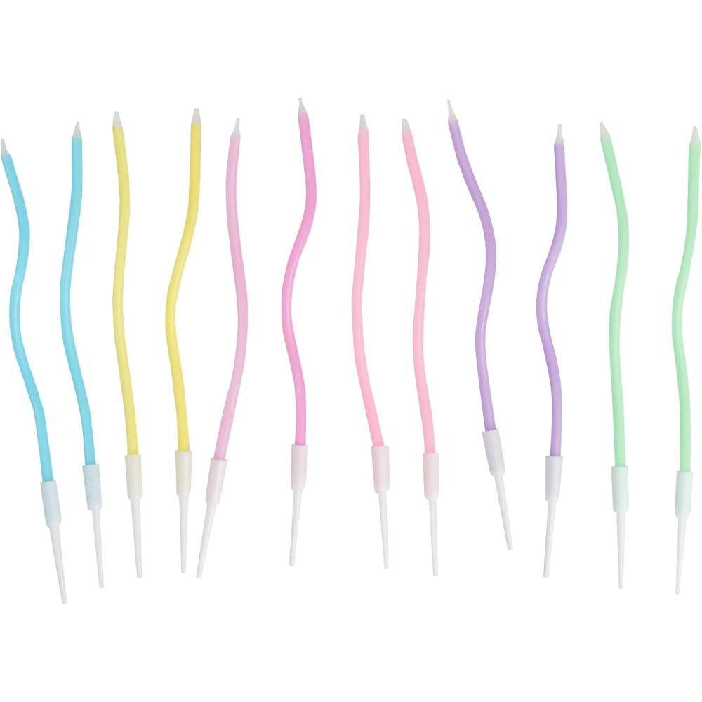 Set di 12 Candeline a Spirale  - Candle Supplies Usa recensione e prezzo