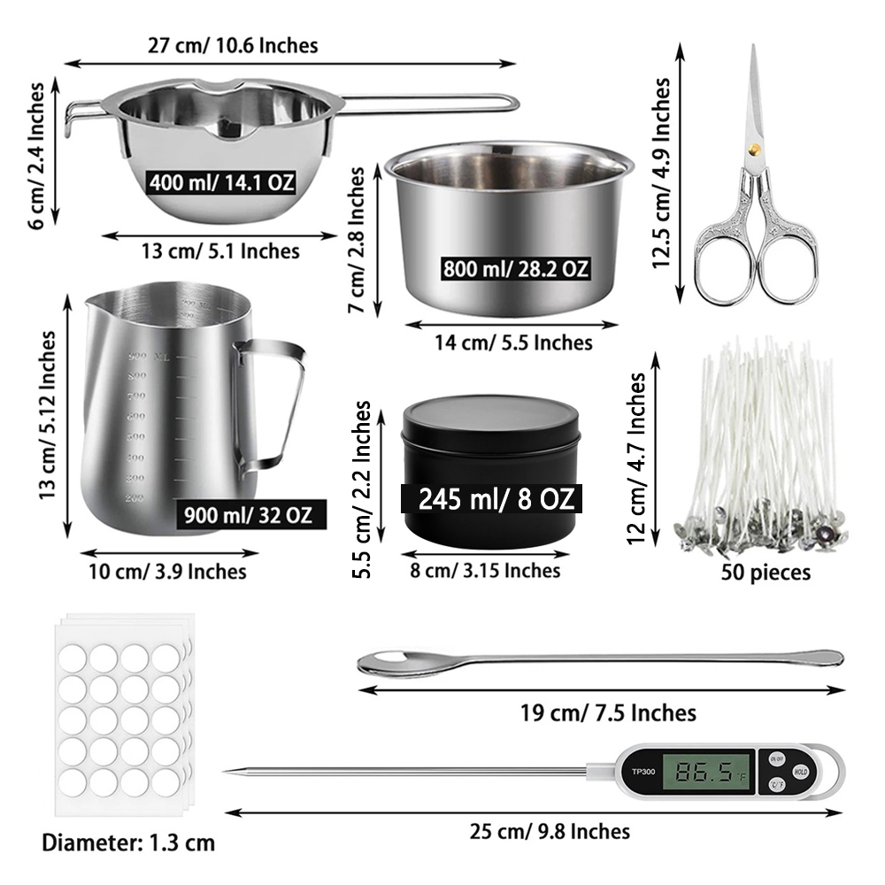 Glintmos Kit per realizzare ca - Candle Supplies Usa recensione e prezzo