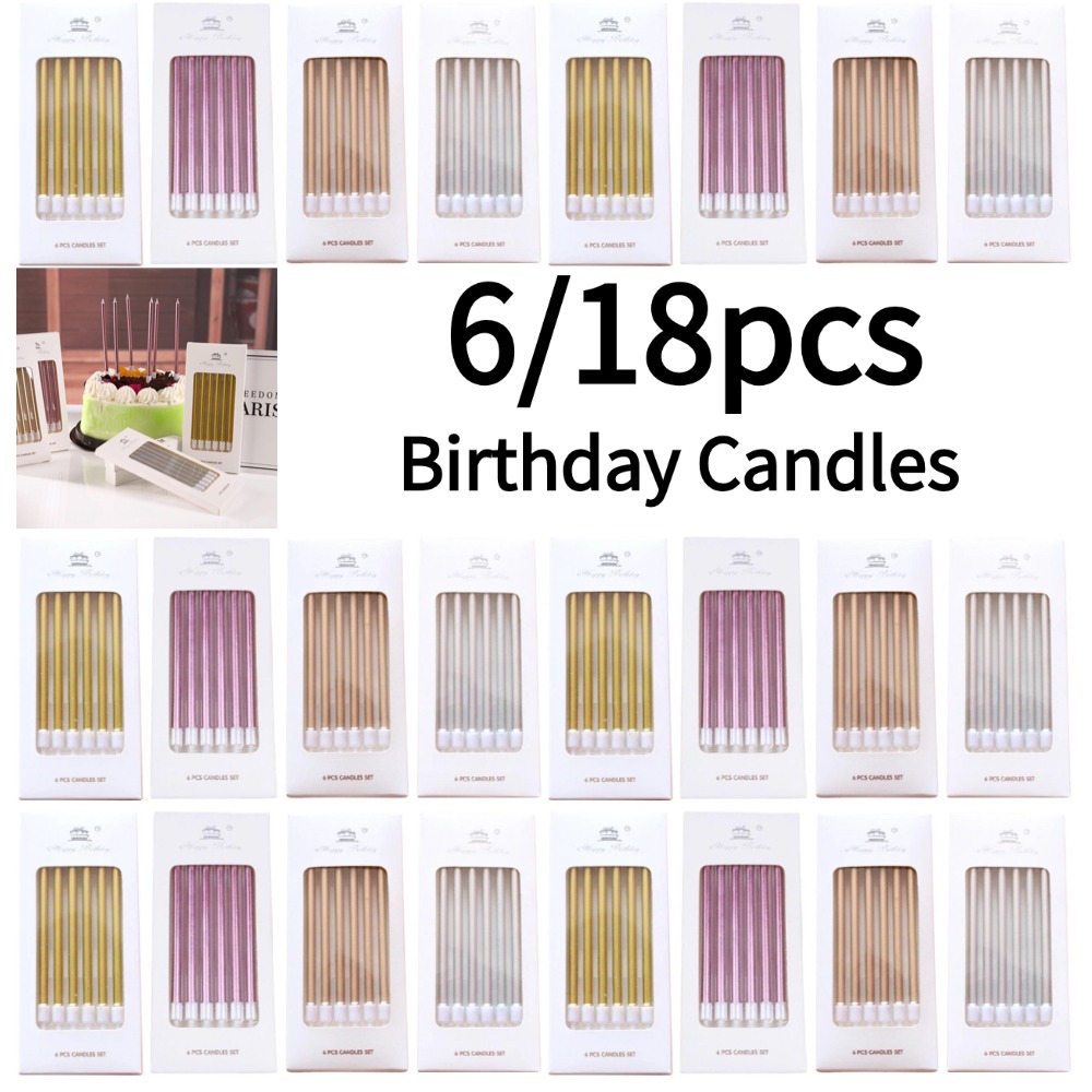 6/18 pz Metallo Oro Argento Ca - Candle Supplies Usa recensione e prezzo