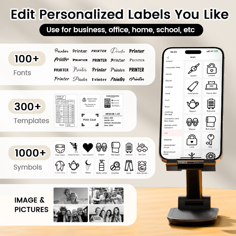 Mini stampante per etichette 2 - Sticker Label Template recensione e prezzo