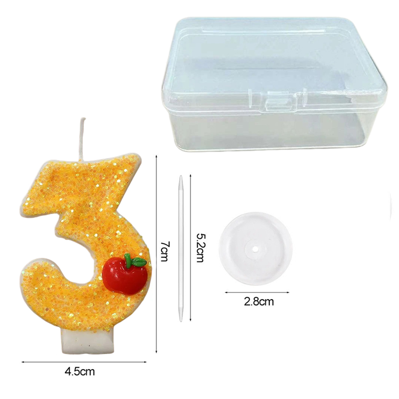 Candela Digitale Gialla a Form - Candle Supplies Usa recensione e prezzo