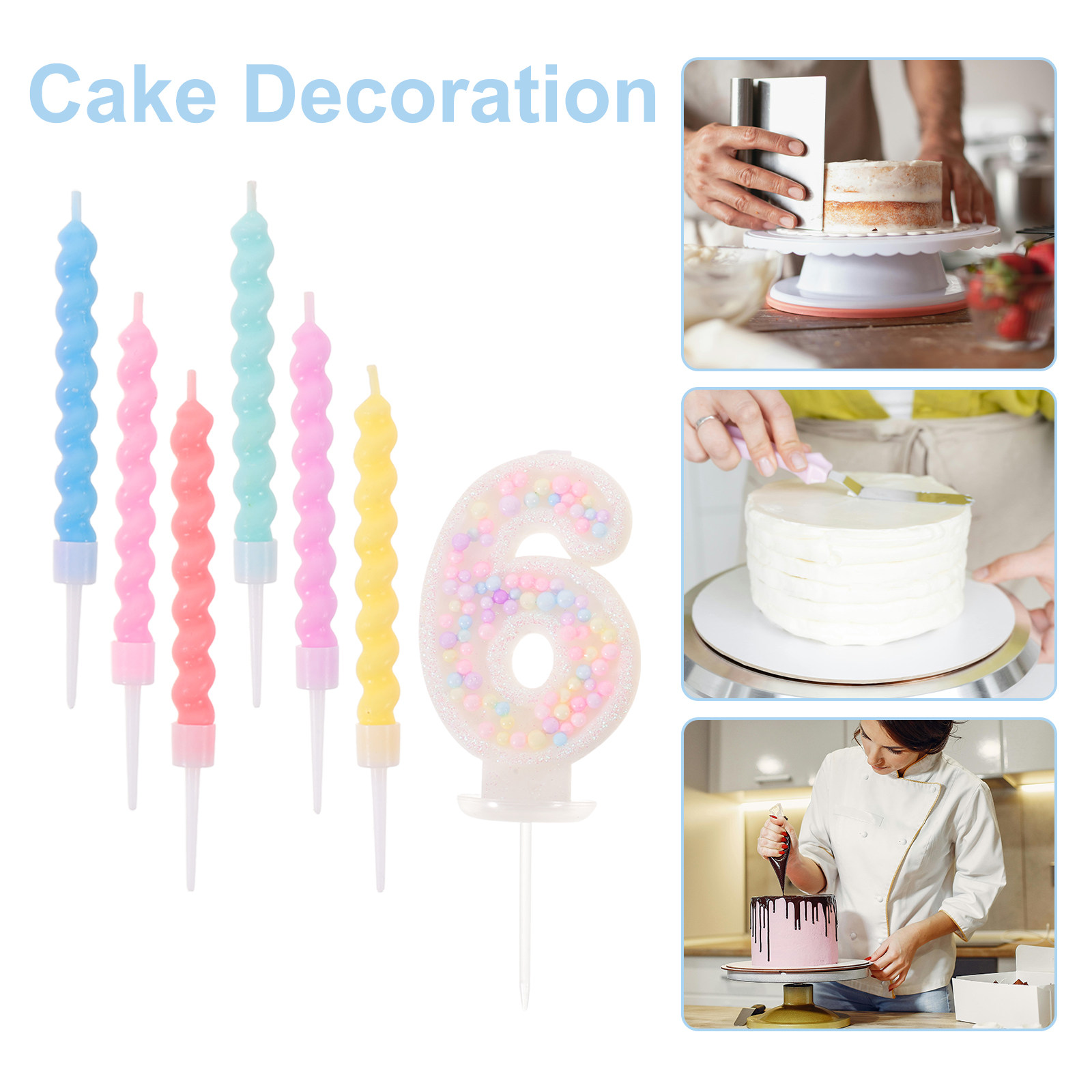 Set di 13 Candeline a Spirale  - Candle Supplies Usa recensione e prezzo
