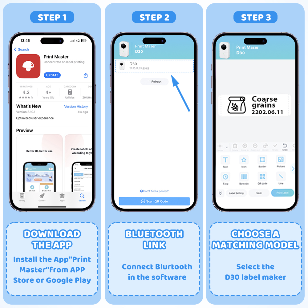Stampante portatile Wireless B - Sticker Label Template recensione e prezzo
